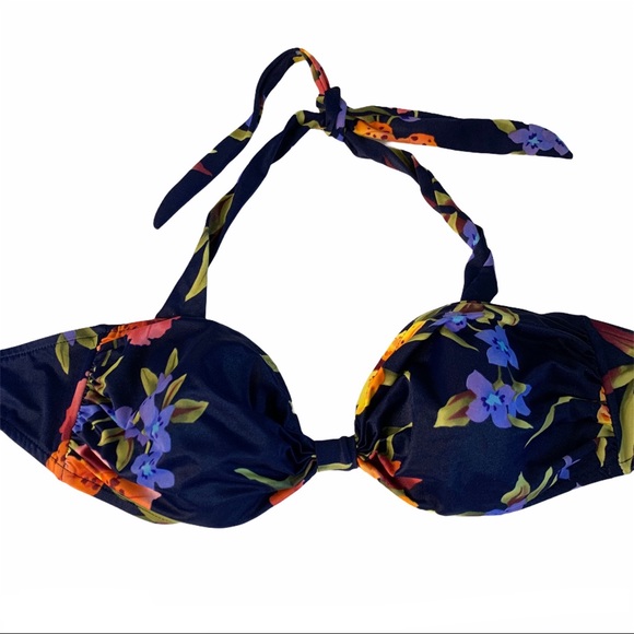 HP {South Point} NWT Bow Floral Bikini Top Swim 16 - Picture 16 of 16